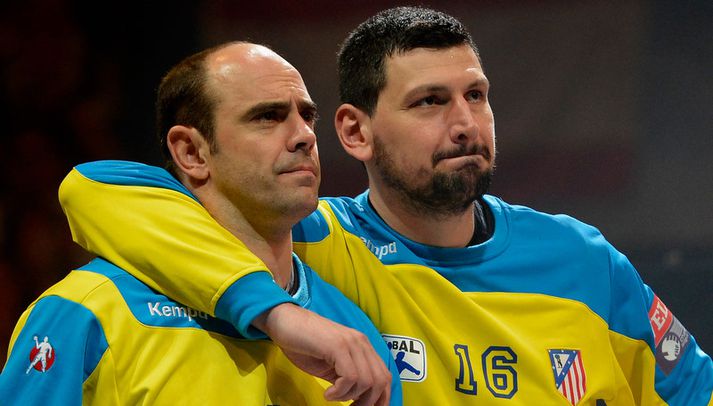 Arpad Sterbik er hér til hægri.