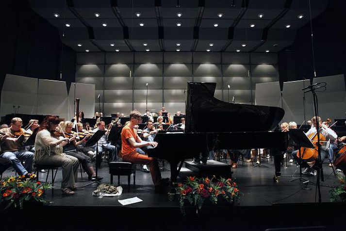 Dauðadans Liszts er með því flottasta sem tónlistarrýnir hefur heyrt frá Víkingi Heiðari.    Fréttablaðið/Stefán 