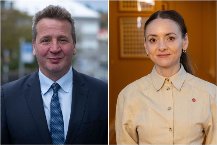 Guðlaugur Þór Þórðarson og Dagbjört Hákonardóttir tókust hart á um Evrópusambandið, sjávarútvegsmál og mögulegar sérlausnir Íslands í aðildarviðræðum.