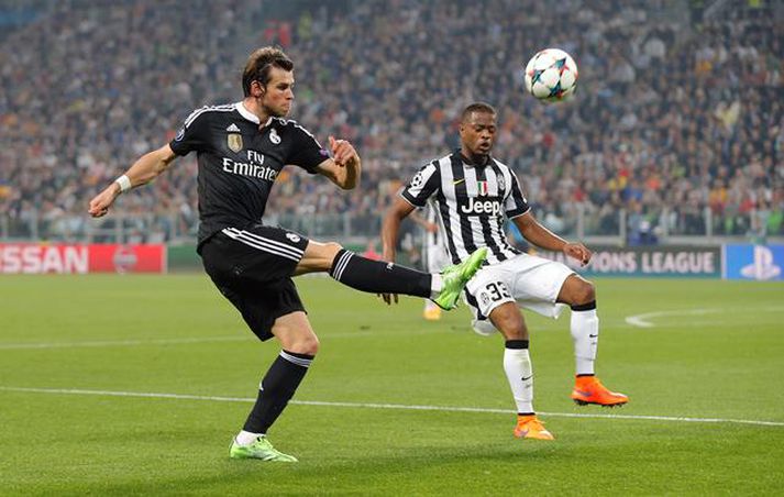 Bale lét lítið fyrir sér fara á Juventus Stadium í gær.