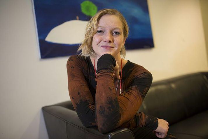 Saga Garðarsdóttir verður annar kynnir kvöldsins.
