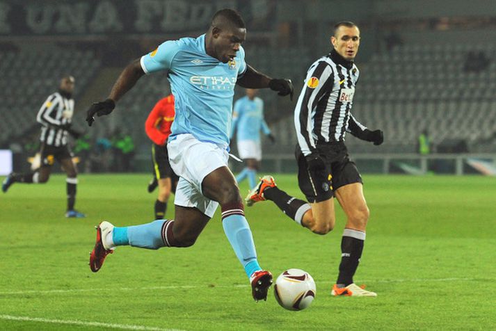 Micah Richards, leikmaður Manchester City.