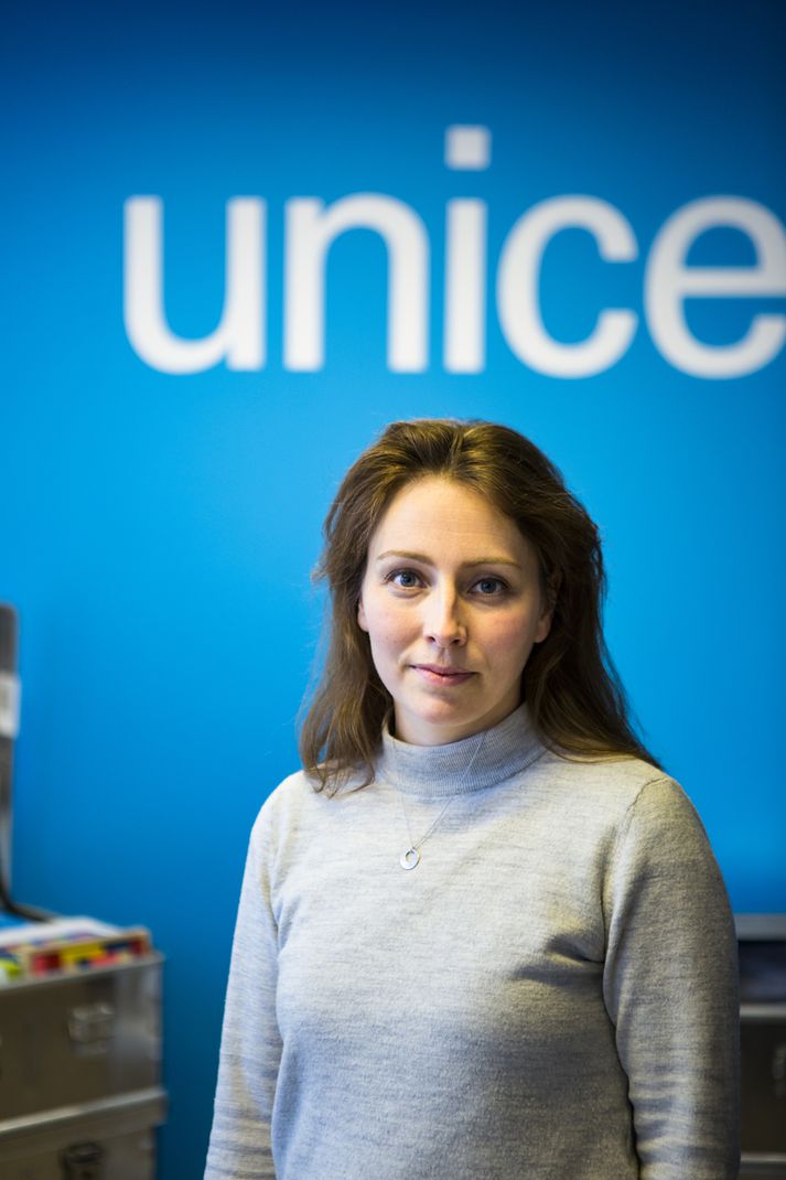 Eva Bjarnadóttir, sérfræðingur hjá UNICEF