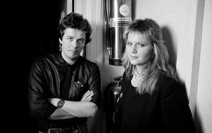 Björgvin Halldórsson og Ragnhildur Gísladóttir í september árið 1980, um svipað leyti og platan Dagar og nætur kom út. Núna, þrjátíu árum síðar, liggja leiðir þeirra saman á nýjan leik.