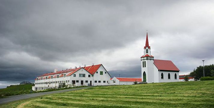 Skólinn er í langverstri stöðu og er gert ráð fyrir 265 milljón króna uppsöfnuðum halla í árslok.
fréttablaðið/hörður