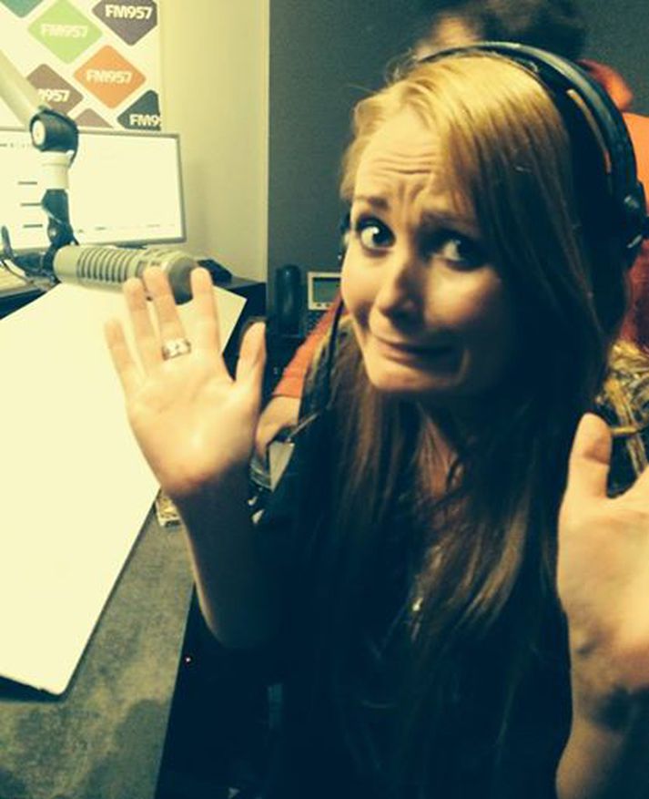 Ágústa Eva sá mikið eftir því að hafa slökt á FM.