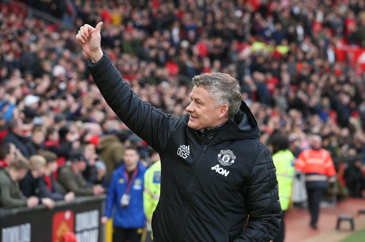 Ole Gunnar Solskjær fylgist vel með ástandi sinna leikmanna en alls kostar óvíst er hvenær hann stýrir þeim næst á Old Trafford.