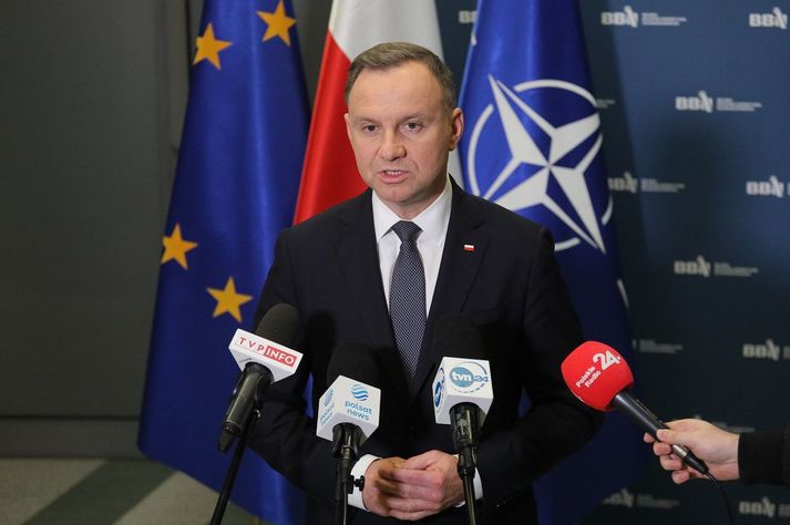 Andrzej Duda, forseti Póllands.