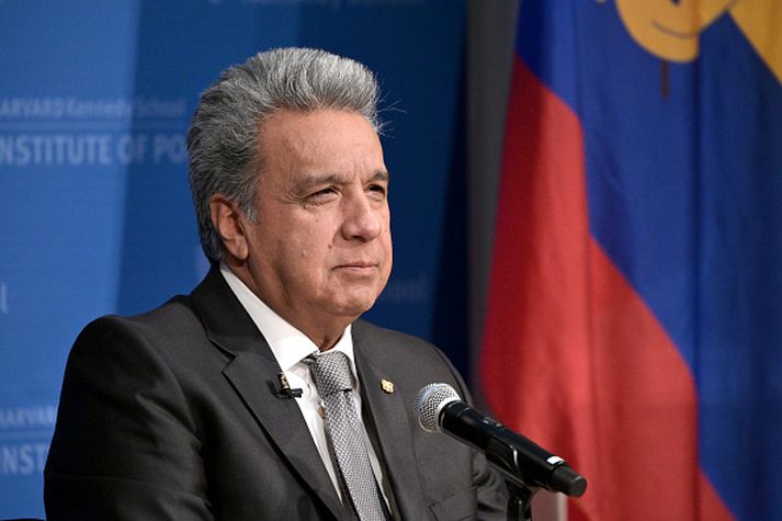 Lenin Moreno, forseti Ekvador.