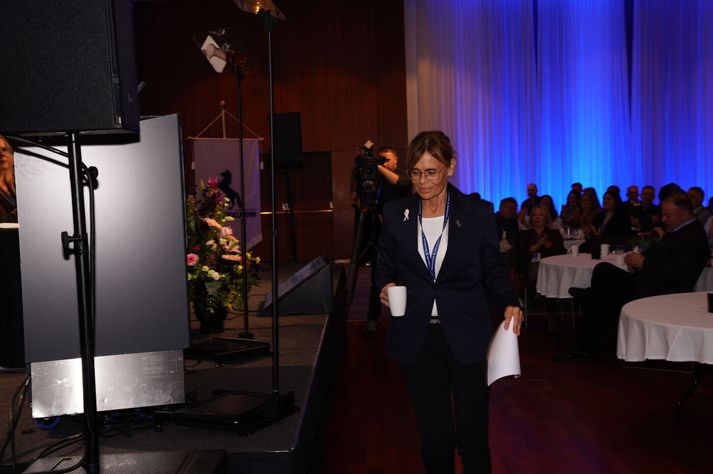 Ingibjörg Davíðsdóttir segir niðurstöður kosninganna ekki vonbrigði. 