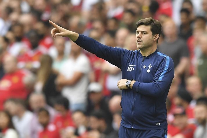 Mauricio Pochettino, stjóri Tottenham.