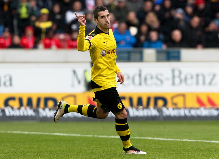 Henrikh Mkhitaryan spilar í ensku úrvalsdeildinni næsta vetur.