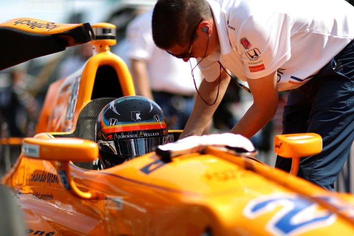 Alonso keppti fyrir Andretti Autosport-liðið í Indy 500-kappakstrinum í fyrra. Rætt hefur verið um möguleikann á að Andretti og McLaren fari í samstarf á næsta ári eða árið 2020.