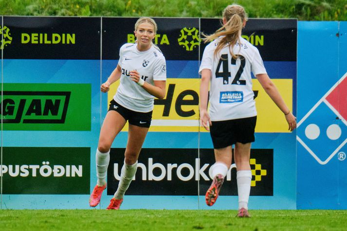 Ída Marín Hermannsdóttir, skoraði tvö mörk í kvöld og er markahæst í deildinni.
