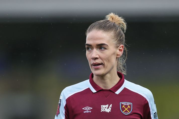 Dagný Brynjarsdottir spilar fyrir West Ham United.