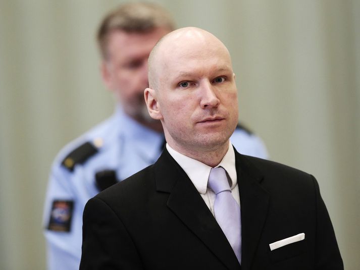 Fjöldamorðinginn Ander Behring Breivik.