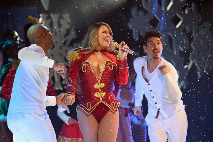 Mariah Carey er enn eitt árið komin á vinsældalista Íslendinga á Spotify.