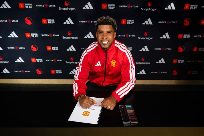 Andrey Santos er nýjasti leikmaður Manchester United.