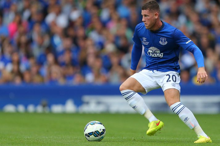 Ross Barkley í æfingarleik á dögunum.