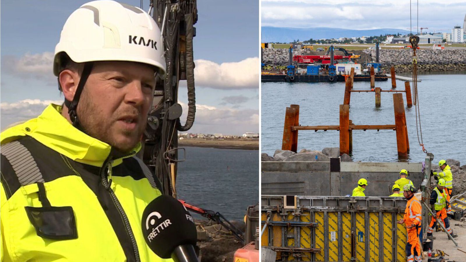 Næturborun í sjó lokið og verk­takar þakka í­búum þolin­mæðina