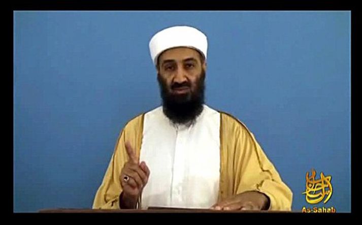 Osama bin Laden féll fyrir ári síðan.