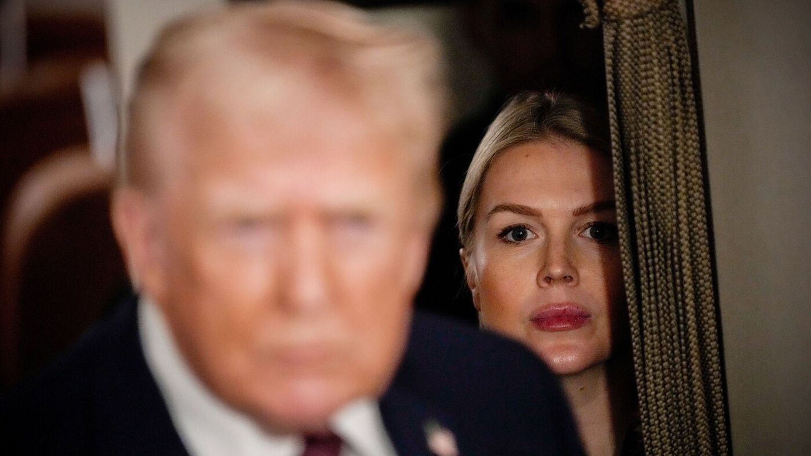 Leavitt hættir hjá Trump