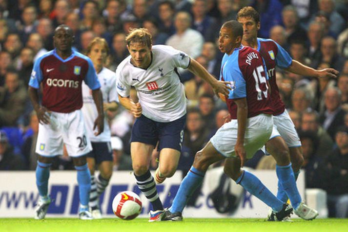 Roman Pavlyuchenko í leik með Tottenham.