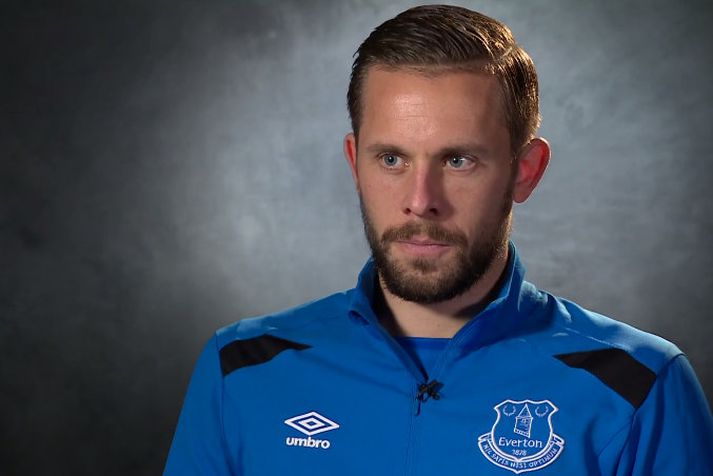 Gylfi Þór Sigurðsson í viðtali við BBC.