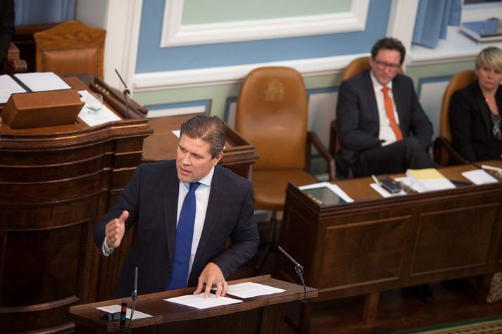 Bjarni Benediktsson, formaður Sjálfstæðisflokksins.