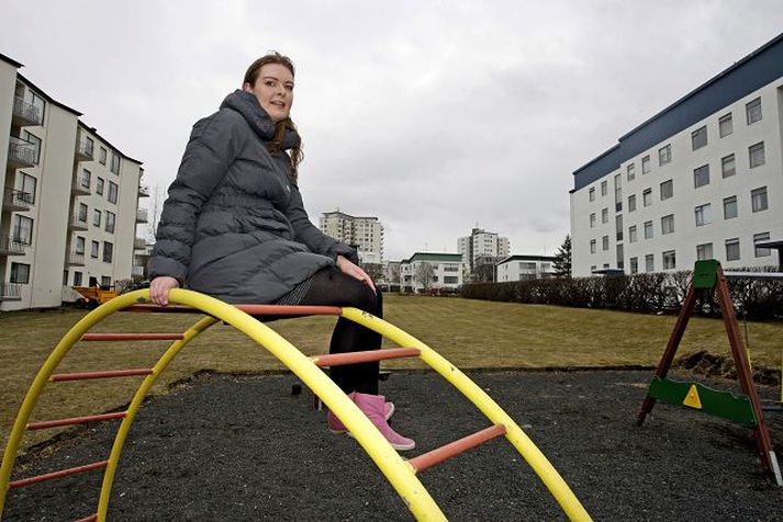 Anna Bergljót Thorarensen, meðlimur í leikhópnum Lottu, segir afskaplega skemmtilegt að leika fyrir börn. Fréttablaðið/valli