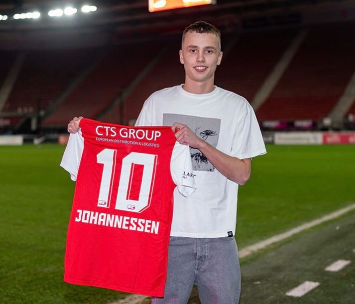 Tómas Johannessen er mættur til AZ Alkmaar.