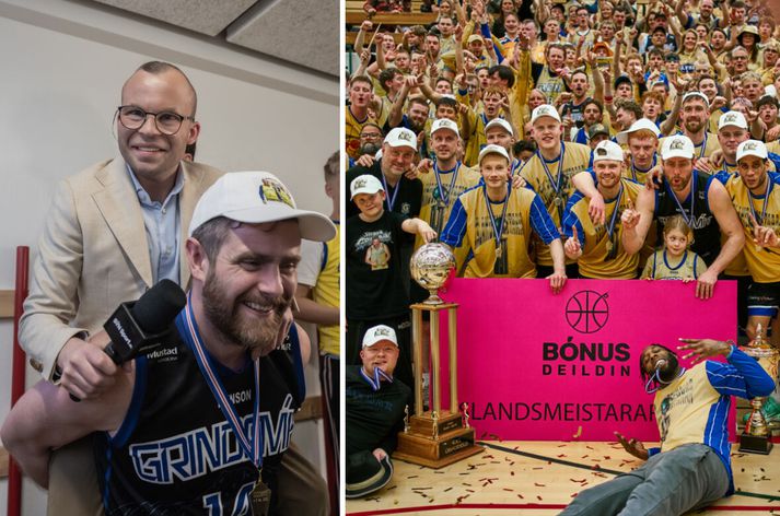 Nablinn gladdist með Grindvíkingum yfir Íslandsmeistaratitlinum síðasta vor en segir liðið það versta í Bónus-deildinni sem stendur eftir skelfilega byrjun á tímabilinu.