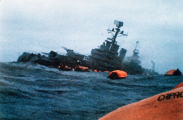 Í stríðinu 1982 sökktu Bretar beitiskipinu Belgrano. Þeir misstu sjálfir nokkur herskip en höfðu sigur.
