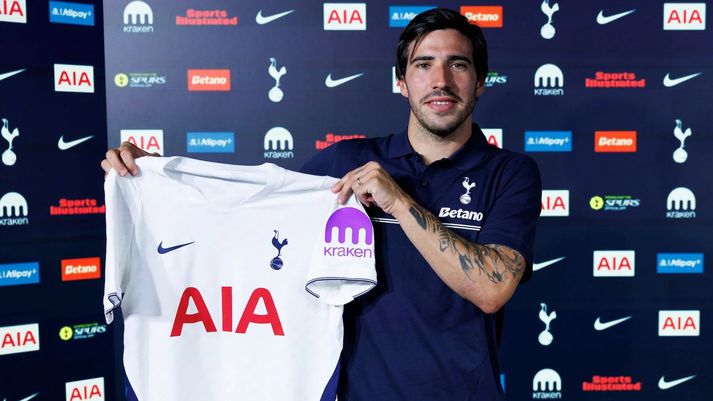 Sandro Tonali er orðinn leikmaður Tottenham.