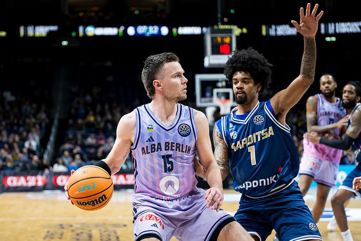 Martin Hermannsson skoraði fimmtán stig í kvöld.