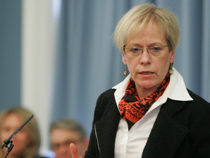 Ingibjörg Sólrún Gísladóttir, utanríkisráðherra.
