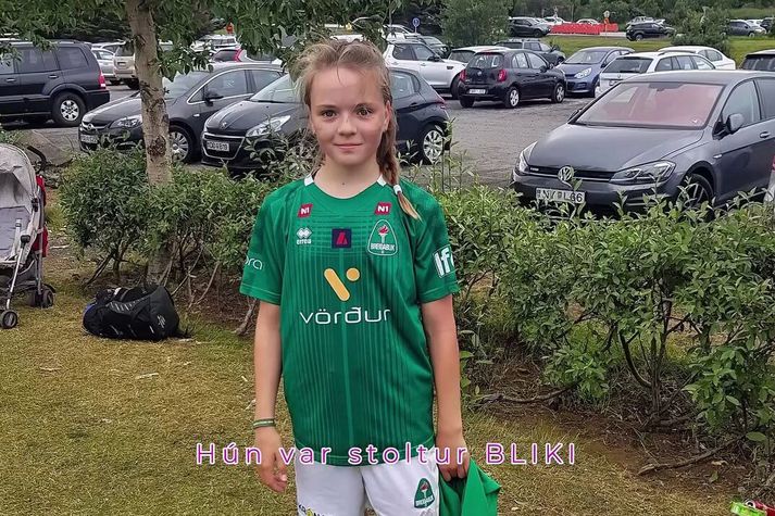 Bryndís Klara Birgisdóttir átti góð ár í Breiðabliki og spilaði á fjölda fótboltamóta með vinkonum sínum.
