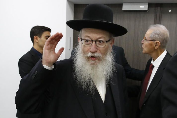 Yaakov Litzman, heilbrigðisráðherra Ísrael.