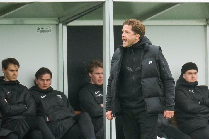 Jóhannes Karl segir skiptinguna óheppilega, en hafi verið nauðsynlega.