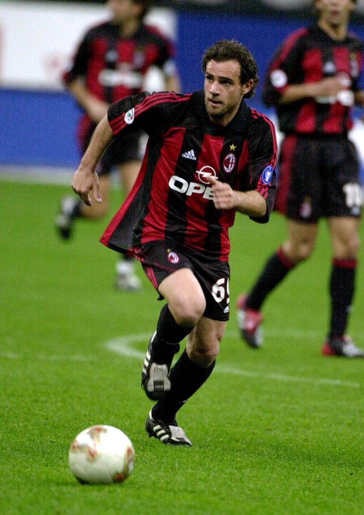Simone í leik með AC Milan.