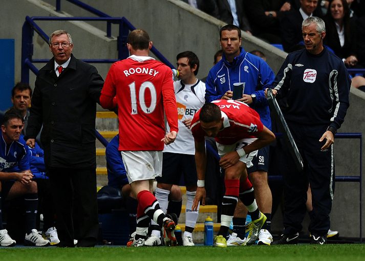 Rooney og Ferguson.