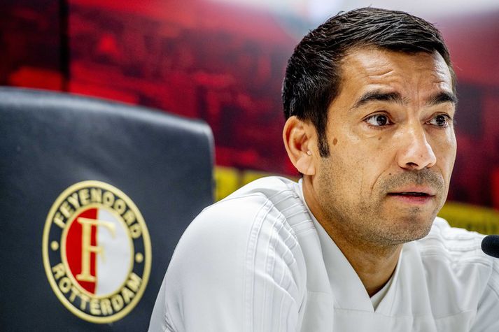 Giovanni Van Bronckhorst er hann stýrði Feyenoord.