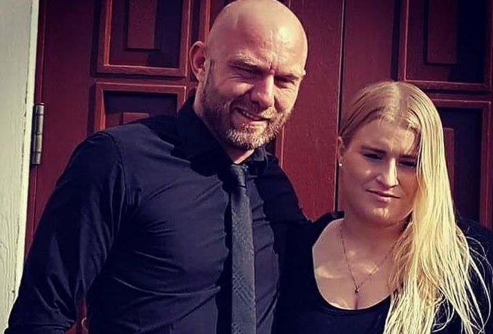 Arnar Jónsson Aspar heitinn og Heiðdís Helga Aðalsteinsdóttir unnusta hans.