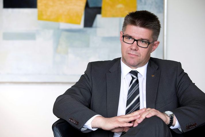Gunnar Bragi Sveinsson, utanríkisráðherra.