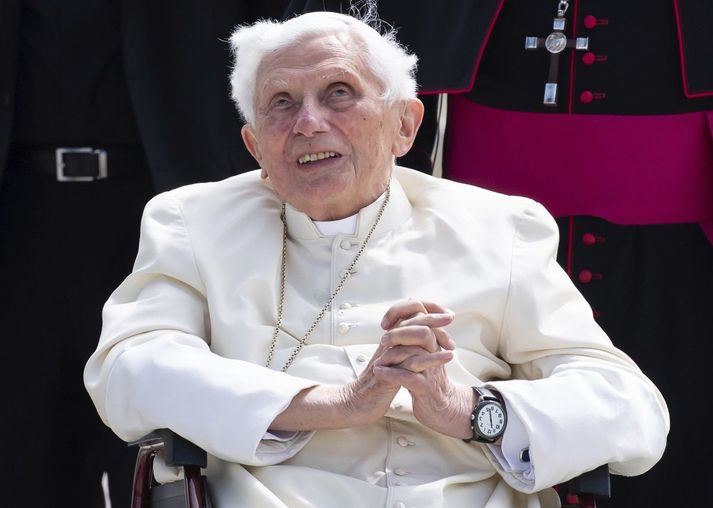 Benedikt páfi, sem áður hét Joseph Ratzinger.