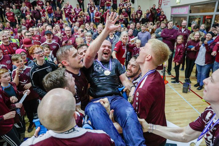 Patrekur Jóhannesson kvaddi Selfyssinga með Íslandsmeistaratitli