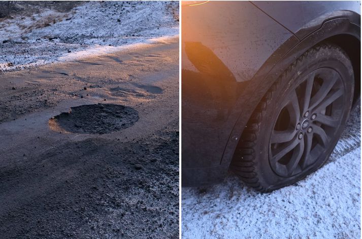 „Þetta er orðið hættulegt,“ segir vegfarandi um ástandið á Elliðavatnsvegi.