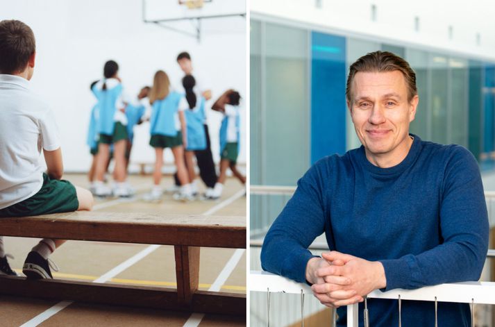 Kjartan hefur starfað sem íþróttakennari í tæp 25 ár. Hann segir miikla breytingu hafa orðið á þeim tíma. Nú sé fjöldi þeirra nemenda sem forðist íþróttatíma mun meiri en áður. 