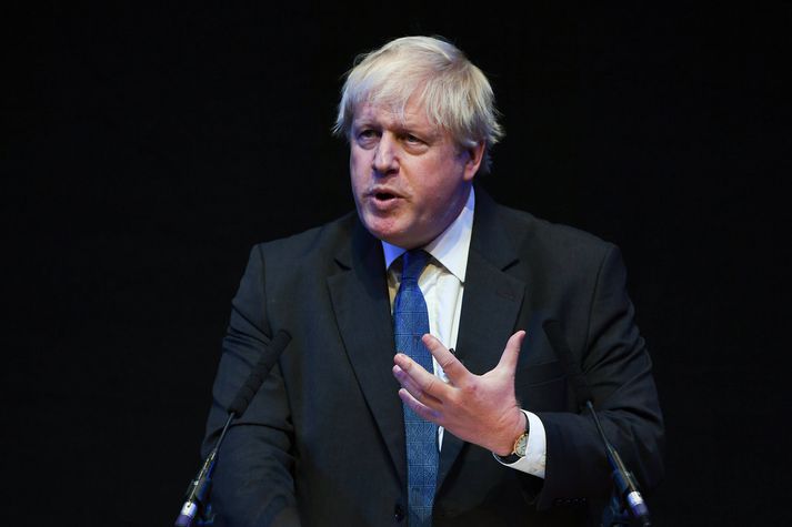 Boris Johnson var ötull talsmaður þess að Bretland yfirgæfi Evrópusambandið.