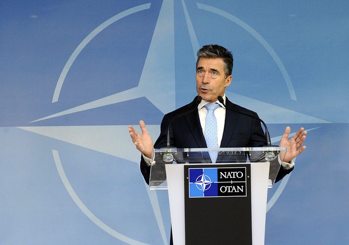 Rasmussen hefur gengt starfi framkvæmdastjóra NATO frá árinu 2009.